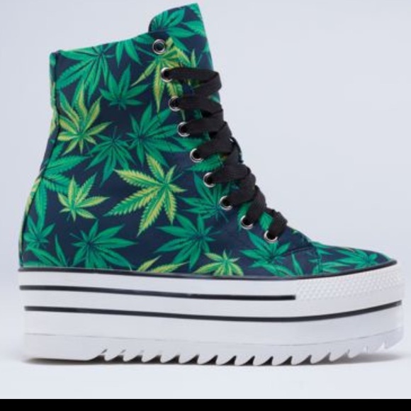 Black milk Mary Jane platform sneakers - size 6 - Picture 5 of 6